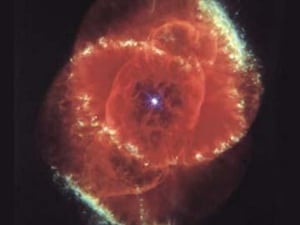 Cat's Eye Nebula by NASA - Art Print