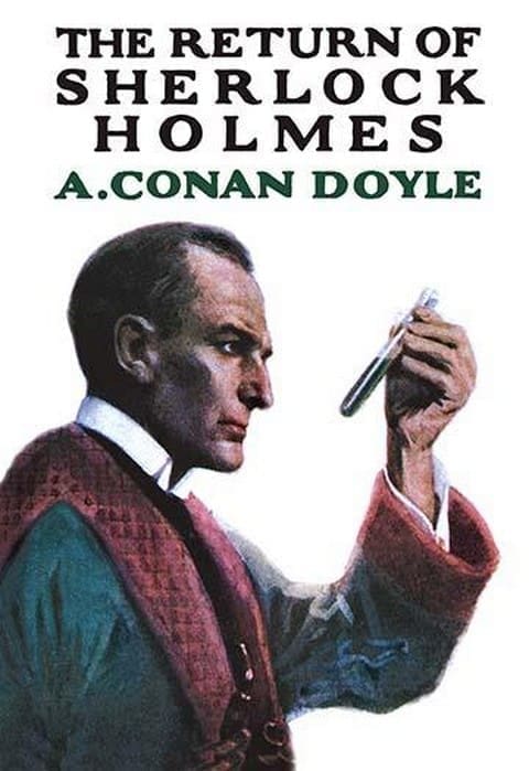 The Return of Sherlock Holmes (book cover) by Erberto Carboni - Art Print