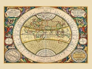 Hemisphaerium Orbis Antiqui by Andreas Cellarius - Art Print