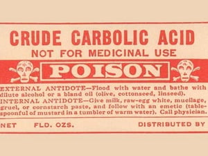 Crude Carbolic Acid - Not For Medicinal Use - Poison #2 - Art Print