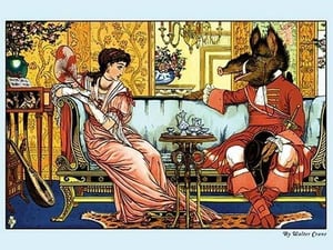 Beauty and the Beast - The Courtship by Walter Crane - Art Print
