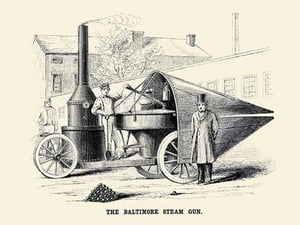 Baltimore Steam Gun - Art Print