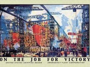 On the Job for Victory by Jonas Lie - Art Print