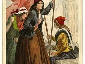 Rabble of the Guillotine by L. Massard - Art Print