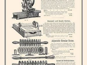Patent Candy Cutter - Art Print