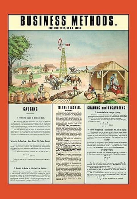 Business Methods #3 by R.O. Evans - Art Print