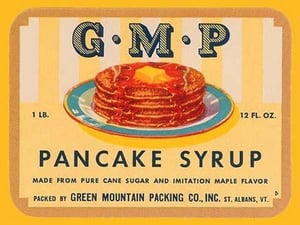 G.M.P. Pancake Syrup - Art Print