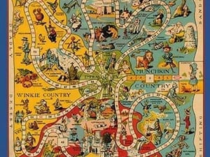 The Wonderful Game of Oz - Board by John R. Neill - Art Print