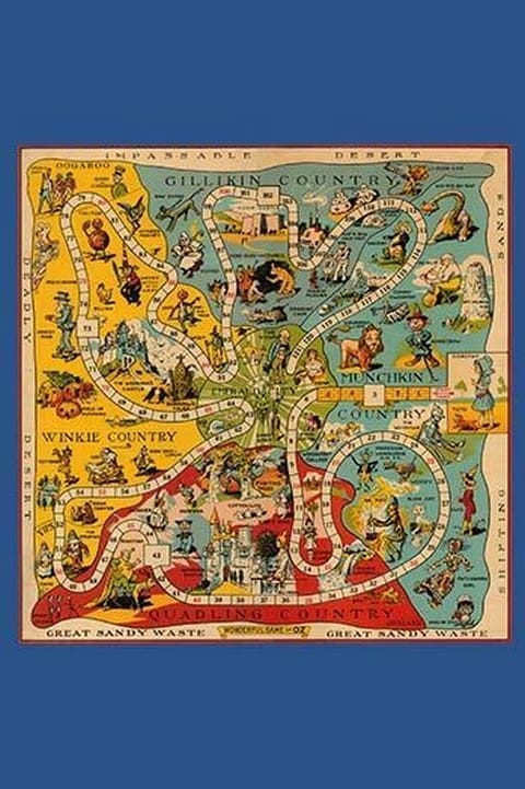 The Wonderful Game of Oz - Board by John R. Neill - Art Print