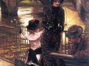 Richmond on the Thames by James Tissot - Art Print