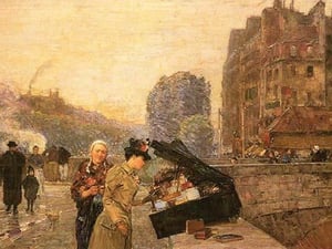 St Michel by Frederick Childe Hassam - Art Print