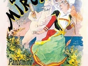 Folies-Bergere: Le Miroir Pantomime by Jules Cheret - Art Print