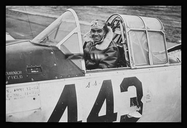 Pilot Returning From Europe - Art Print
