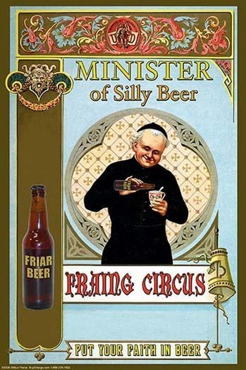 Minister of Silly Beer by Wilbur Pierce - Art Print