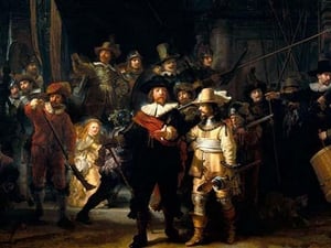 The Night Watch by Rembrandt Van Rijn - Art Print