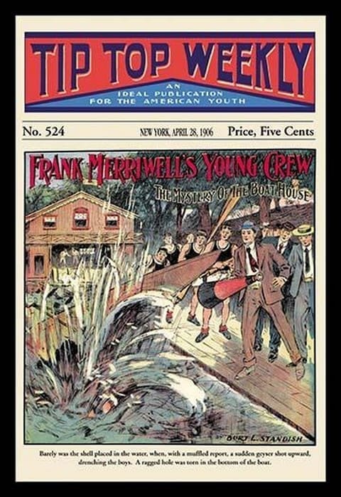 Tip Top Weekly: Frank Merriwell's Young Crew by Burt L. Standish - Art Print