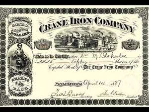 Crane Iron Company - Art Print