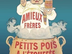 Amieux Freres - Petits Pois a l'Etouffee by Eugene Oge - Art Print