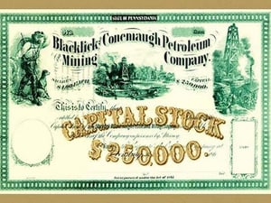 Blacklick & Conemaugh Petroleum Mining Company - Art Print