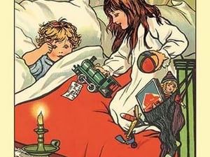 Christmas Morning by Rosa C. Petherick - Art Print