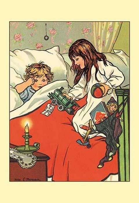 Christmas Morning by Rosa C. Petherick - Art Print
