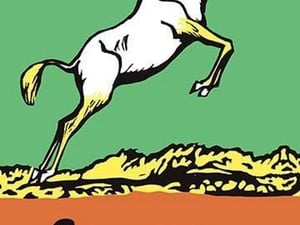 A is for Antelope by Charles Buckles Falls - Art Print
