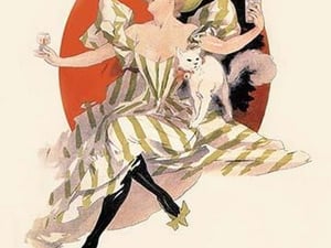 Dans Tous Les Cafes: Quinquina Dubonnet by Jules Cheret - Art Print