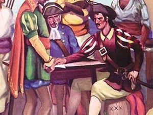 Israel Hands by George Taylor - Art Print