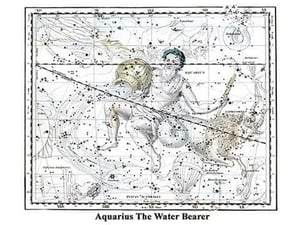Aquarius the Water Bearer by Alexander Jamieson - Art Print