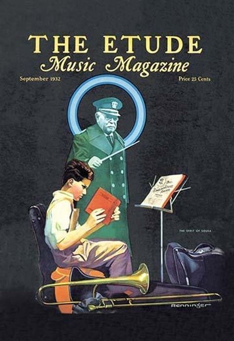 The Etude: September 1932 by Renninger - Art Print