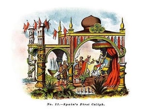 Spain's First Cailph - Art Print