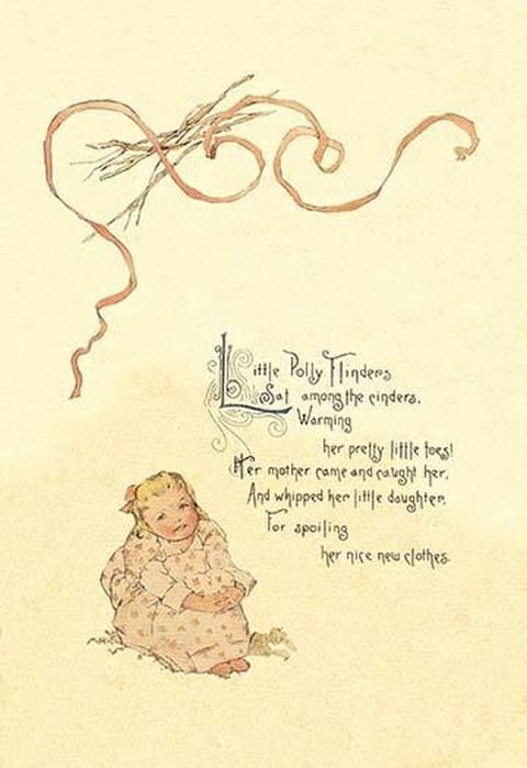 Little Polly Flinders by Maud Humphrey - Art Print