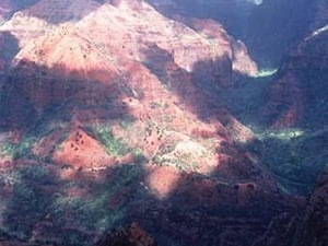 Waimea Canyon by Cmdr. John Bortniak - Art Print