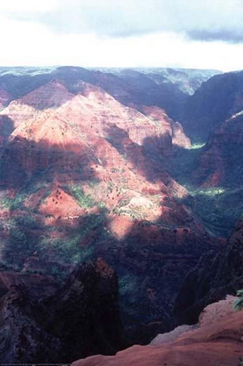 Waimea Canyon by Cmdr. John Bortniak - Art Print