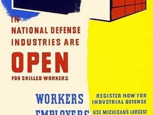 National Defense Industries are Open - Art Print