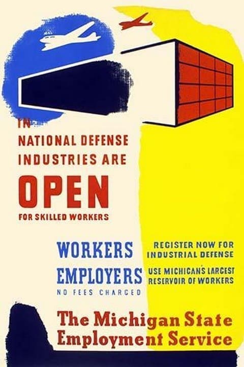 National Defense Industries are Open - Art Print