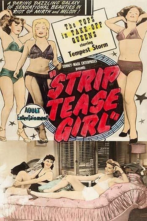 Strip Tease Girl - Art Print