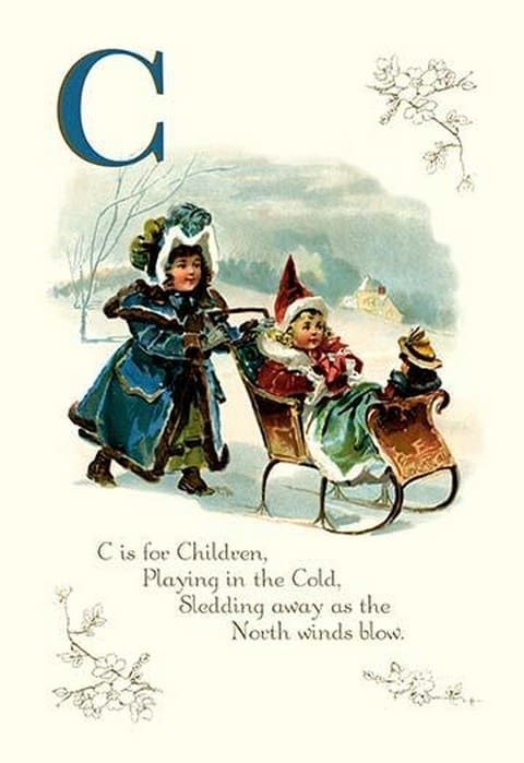 C is for Children - Art Print