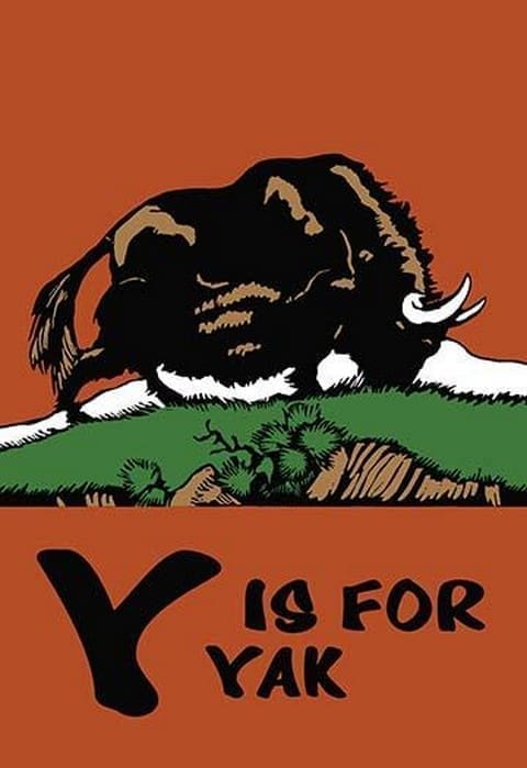 Y is for Yak by Charles Buckles Falls - Art Print