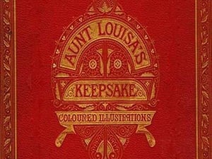 Book Cover - Aunt Louisa Keepsake by Kronheim & Dalziels - Art Print