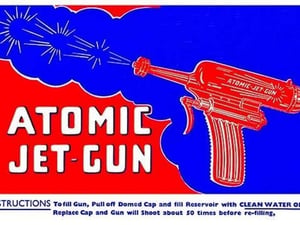 Atomic Jet-Gun - Art Print