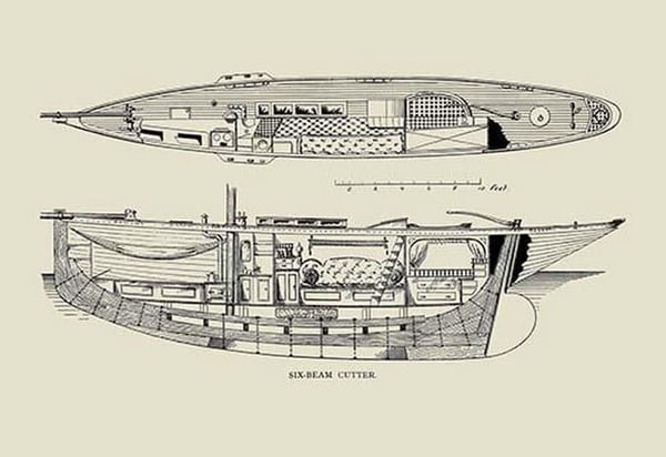 Six-Beam Cutter by Charles P. Kunhardt - Art Print