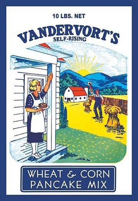 1 Vandervort's Wheat and Corn Pancake Mix - Art Print