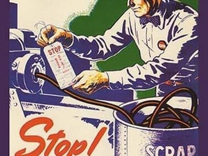 Faulty Machines Make Waste - Art Print