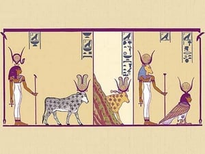 Athor by John Gardner Wilkinson - Art Print