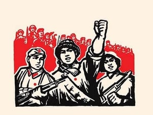 Be Ready to Defend or Fight by Chinese Government - Art Print