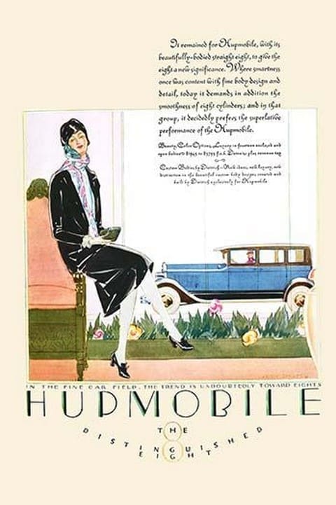 Hupmobile - Art Print