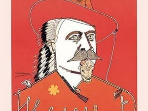 Portrait of Buffalo Bill - Art Print