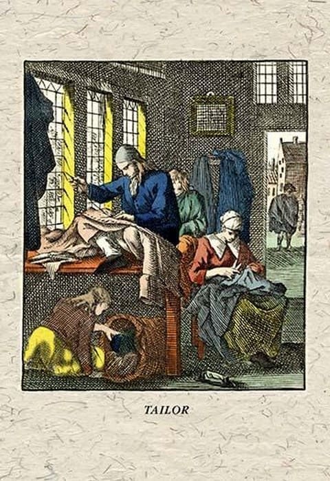 Tailor by J. A. C. Lohr - Art Print