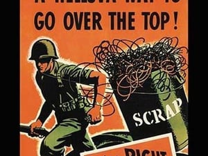 Wouldn't This Be A Helluva Way To Go Over The Top! - Art Print
